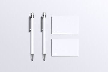 Card And Pen Blank
