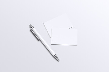 Card And Pen Blank

