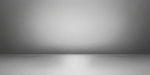 Simple Grey Gradient Background with a Subtle Lighting Effect