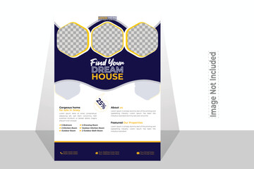 Real-Estate Flyer Design Templated