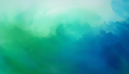 Fototapeta premium Vibrant Gradient of Oceanic Blues and Aquatic Greens in Textured Background