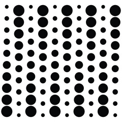 Dot pattern seamless background. Polka dot pattern template Monochrome dotted texture modern seamless