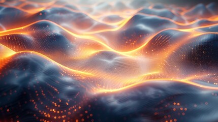 Modern digital abstract 3D background