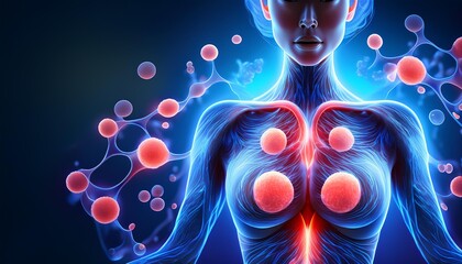 Naklejka premium Virus impacting global health.