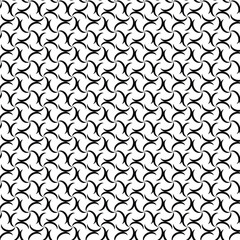 Black And White Abstract Geometric Pattern Background	
