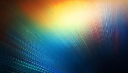 Vibrant Abstract Light Trails. Dynamic Burst of Blurred, Multicolored Streaks in Motion. Dreamy, Atmospheric Effect with Warm Reds, Oranges, and Cool Blues Intersecting in a Soft Focus Glow
