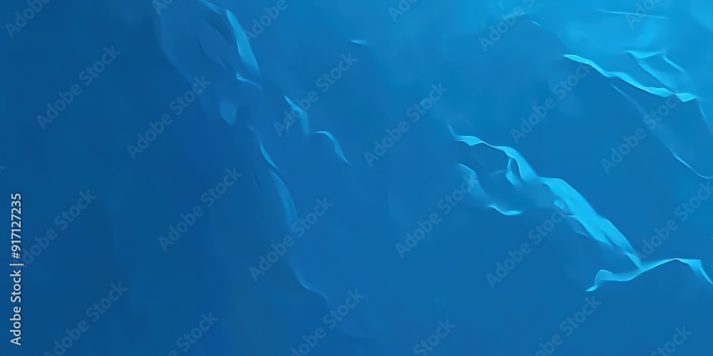 Wall mural Abstract Blue Waves Texture Background