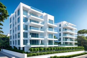 modern office building in the city