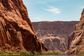 Scenic Landscape of Glen Canyon on the Colorado River in Arizona