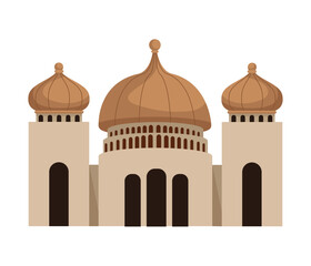 arabic mosque traditional building