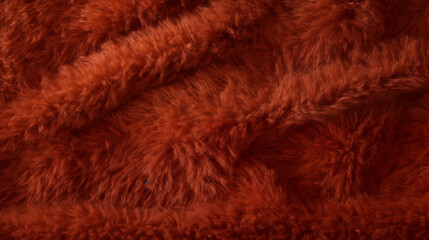 Fototapeta premium Soft and Cozy Wool Fabric Texture with Visible Fibers - Detailed Close-Up Image for Textile Backgrounds and Crafts