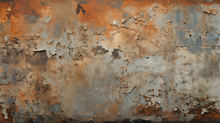 Textured Corroded Metal Surface with Pitted Detail and Oxidized Areas