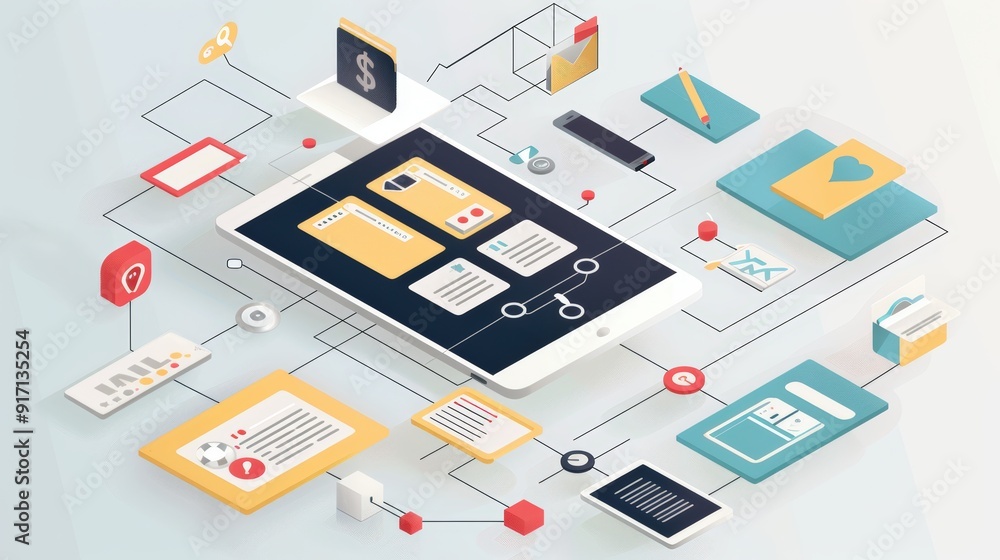 Poster design an infographic that explains the user experience design process. what steps and methodologies