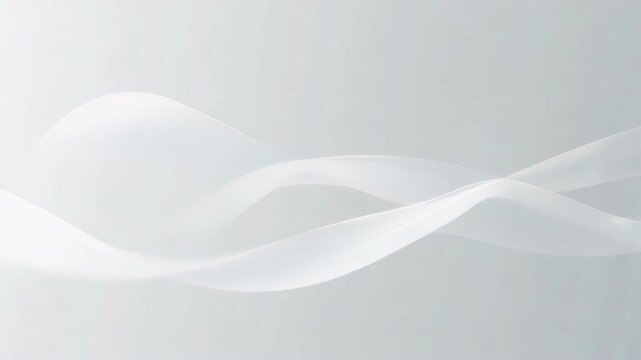 A smooth, elegant wave pattern on a soft gray background, ideal for designs needing a touch of sophistication and tranquility.