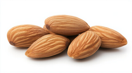 almond isolated on white background