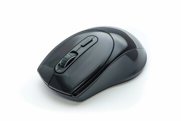 black wireless mouse