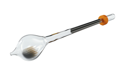 steel spoon isolated