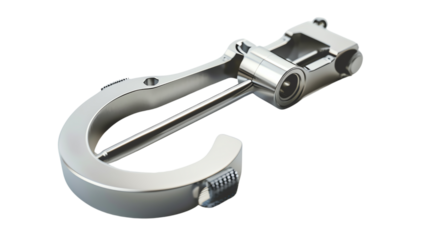 bolt and nut isolated