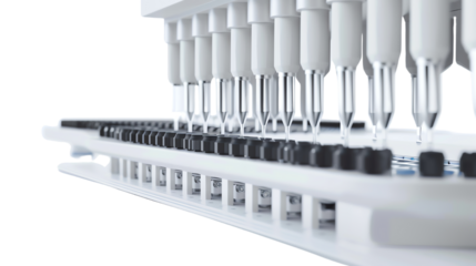 components mounted on a motherboard