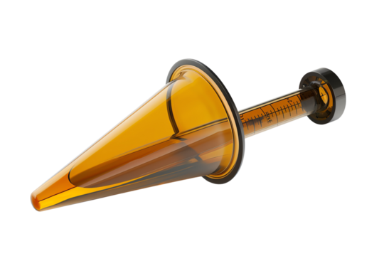 golden key isolated on white