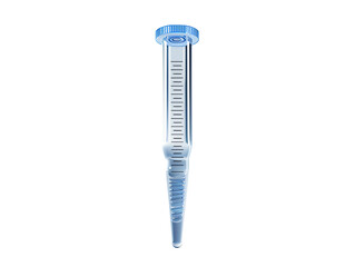 test tube isolated on white