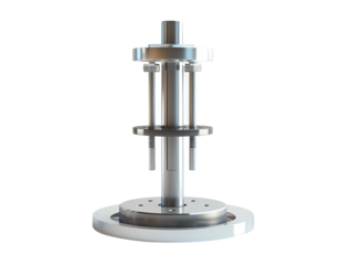 microscope isolated on white background