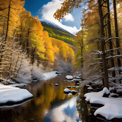 global warming and autumn season