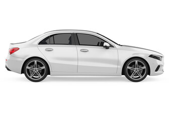 Sedan Car Isolated
