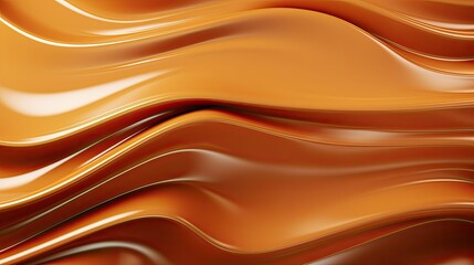 Obraz premium 3d rendering of abstract flowing wavy liquid background