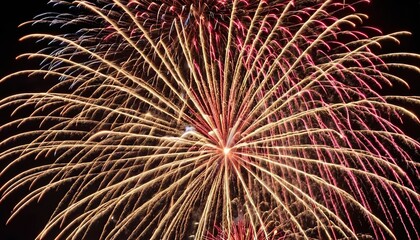 Obraz premium New year fireworks background 37