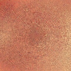 Abstract peach color mosaic background