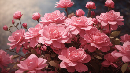 Fototapeta premium pink flowers
