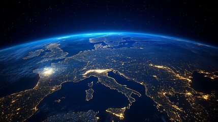 5G mobile telecommunication network tower in Europe stands tall, symbolizing advanced connectivity and digital transformation, representing the future of communication and technological progress