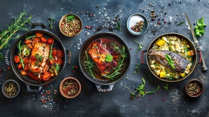 Delicious Salmon and Fish Dishes in Cast Iron Pans