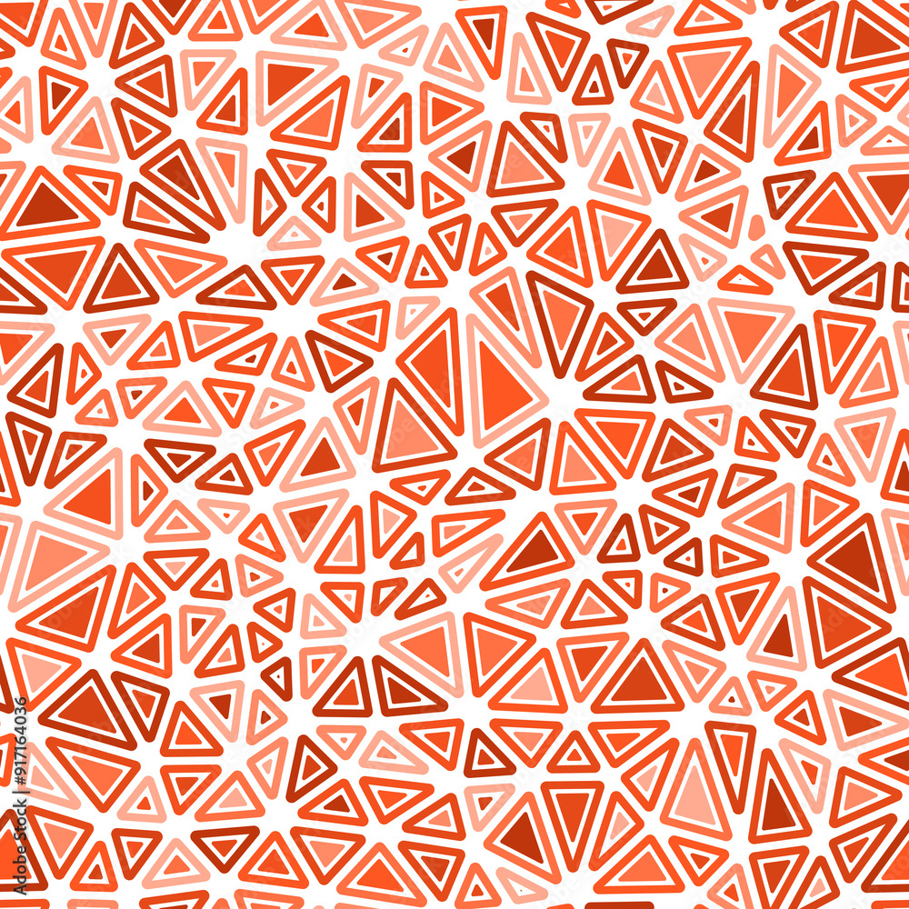 Poster abstract background with geometric mosaic shapes. rounded solid shapes in frames. compact triangles 