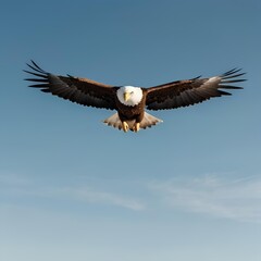 Obraz premium bald eagle in flight