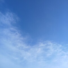 blue sky with clouds