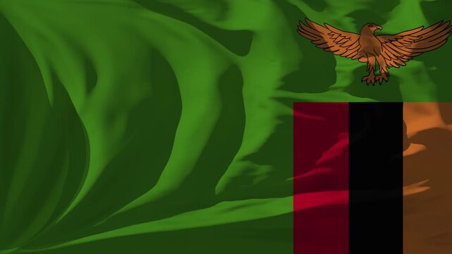 Zambia Flag Loop