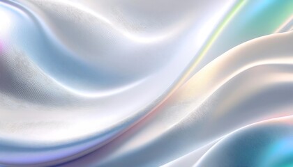 Obraz premium Design a white background with a pearlescent finish that exudes. 4k background.