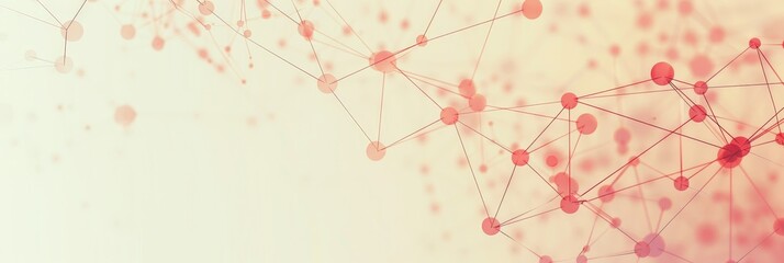 networking Wallpaper with copy space flat design, minimalistic connections and nodes, clean lines and elegant shapes, soft pastel background, professional and modern aesthetic, perfect for corporate a
