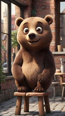 teddy bear in the park