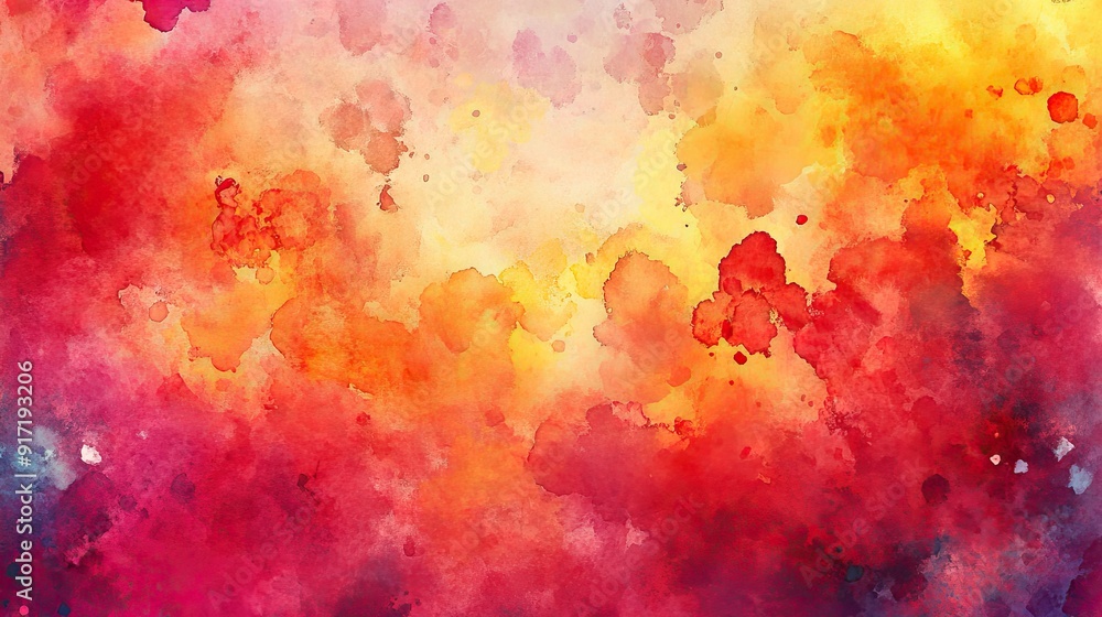 Poster artistic watercolor background with abstract textures, perfect for adding a creative and modern touc