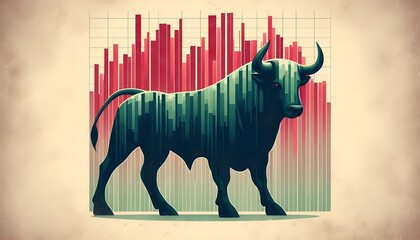 Bullish Engulfing Strategy: Shadow Bull Overlaid on Simple Red and Green Trading Chart