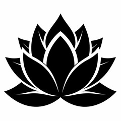Lotus Black silhouette