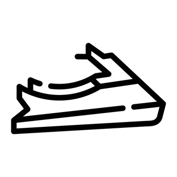 recommend clip art: jet ski line icon