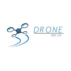 Drone logo template