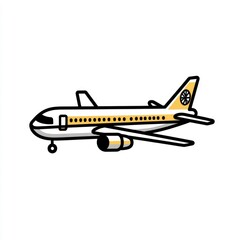 Cartoon Airplane Illustration