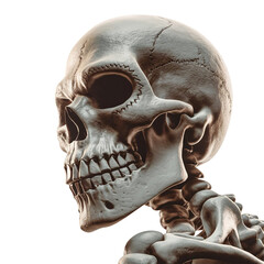 Naklejka premium day of the dead skull isolated on a transparent background