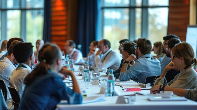 A global health security conference with experts discussing strategies
