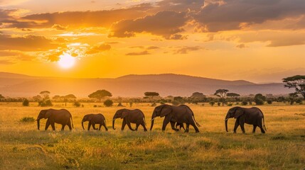 Family of Elephants: Gentle Giants Together